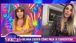 Juliana Oxenford al ser consultada por su hermana Lucía: “Nunca he tenido la necesidad de hablar de terceras personas”