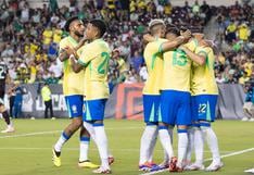 Partido en USA: Brasil derrotó 3-2 a México en los minutos finales | VIDEO
