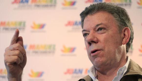 Santos dice que peligra el proceso de paz si pierde elecciones