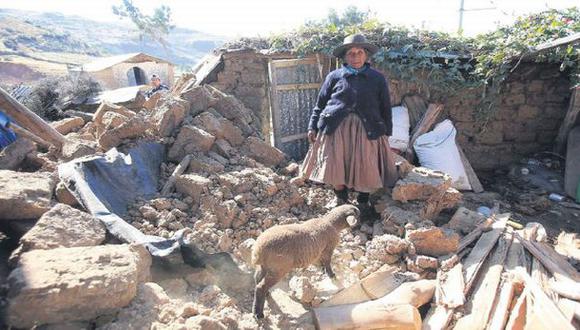 Temblor en Ayacucho: a 149 se incrementó cifra de damnificados