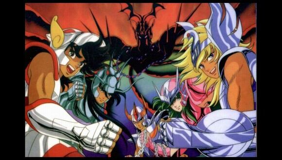 'Saint Seiya' es uno de los animes más recordados de la década de los 80. (Wikipedia)