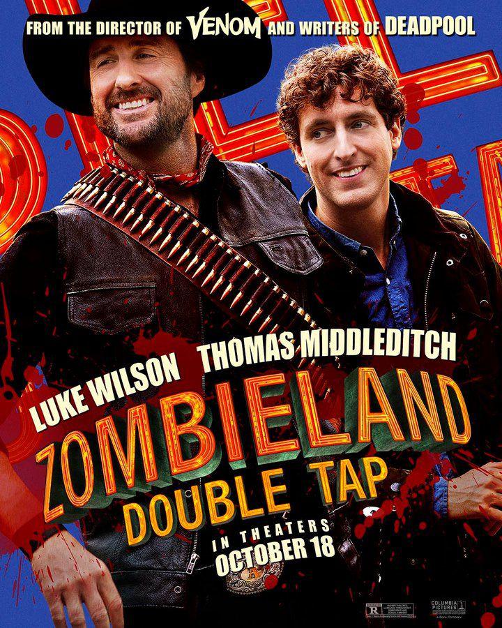 Luke Wilson y Thomas Middleditch son Albuquerque y Flagstaff en "Zombieland 2" (Foto: Sony Pictures)