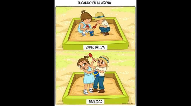 Expectativa vs Realidad: La maternidad en divertidos dibujos - 9