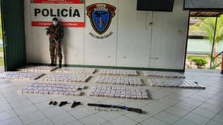 San Martín: incautan 340 kilos de droga en una pista clandestina en el Bajo Huallaga