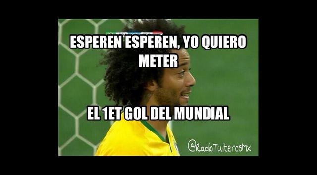 Marcelo es víctima de memes por el autogol en el Mundial - 2