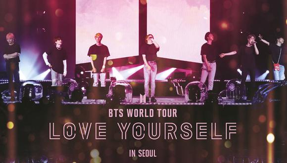BTS World Tour: Love Yourself in Seoul será la próxima película que estrenará el septeto a lo largo de todo el mundo (Foto: Big Hit Entertainment)