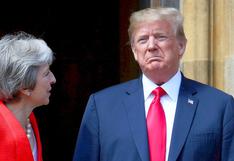 Trump celebra que Theresa May deje de ser la primera ministra de Reino Unido