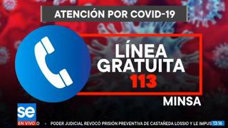 Coronavirus en Perú: Conoce la línea gratuita para atención por Covid-19