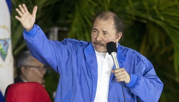 Policía decomisa bandera de Nicaragua a consuegro de Daniel Ortega. (EFE)