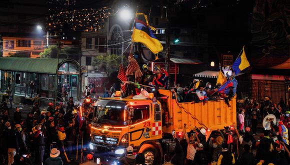 Iza evaluó esta novena jornada de la movilización social como una de las más violentas contra los manifestantes por parte de las fuerzas del orden, militares y policías, sobre todo en Quito.