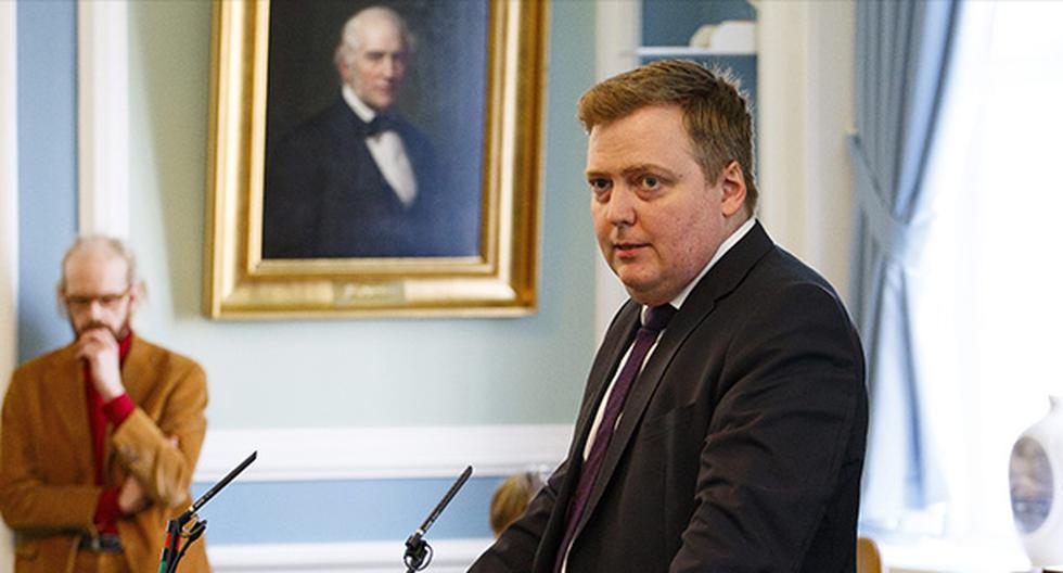 Sigmundur David Gunnlaugsson, primer ministro de Islandia. (Foto: EFE)
