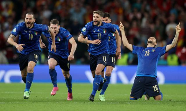 Italia vs. España: las imágenes del partido en el Wembley Stadium | Foto: REUTERS