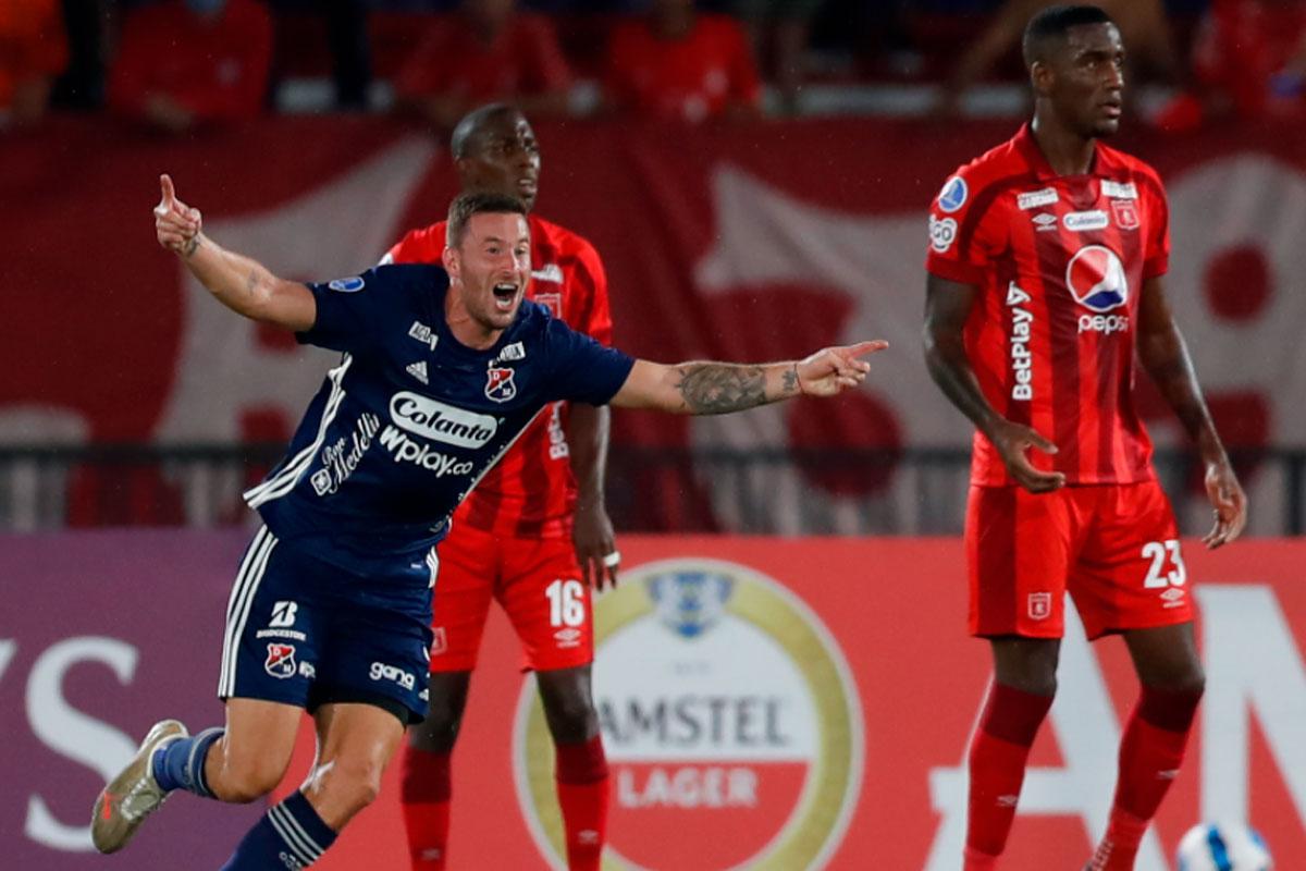 Medellín vs. América de Cali por Copa Sudamericana 2022 | Foto: EFE.