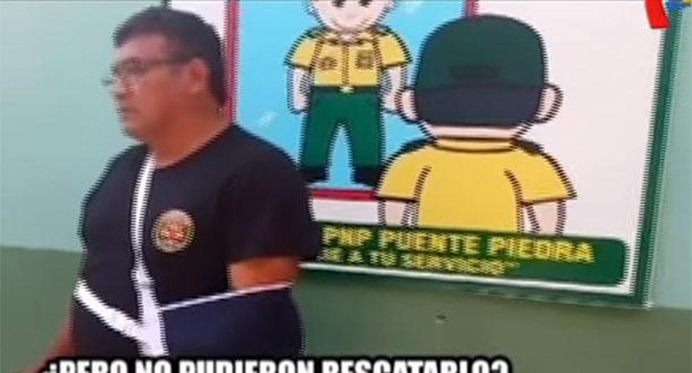 Perú. Detenido le arrancó el dedo a un policía de un mordisco dentro de una comisaría. (Foto: 24 horas)