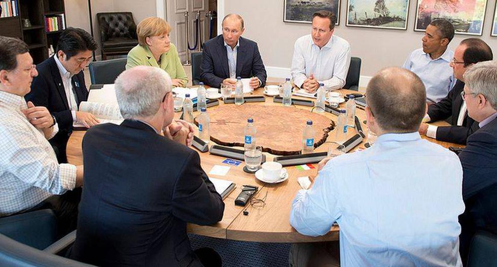 Reunión del G8 el 2013 en Irlanda. (Foto: G8 Presidency UK)