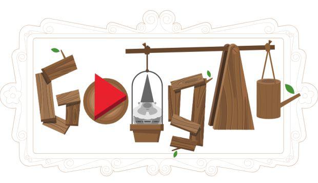 Este 10 de junio, Google lanza un videojuego dentro de su doodle para celebrar a los gnomos de jardín a propósito del Garden Day de Alemania. (Foto: Google)