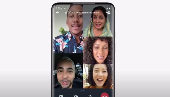 WhatsApp ya permite compartir enlaces de videollamadas en los dispositivos iOS. (Foto: Meta)