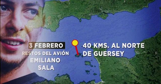 El 21 de enero del presente año, el avión que trasladaba a Emiliano Sala desapareció de los radares. Dos semanas después, se ubicó el aparato en el fondo del Canal de la Mancha. (Foto: Deportes Cuatro)