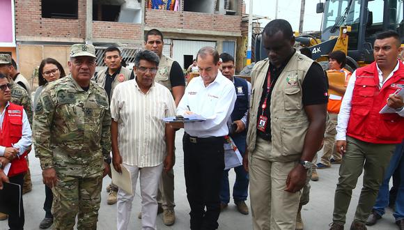 Walter Martos dijo que los agentes de las Fuerzas Armadas están siempre en contacto con las familias afectadas. (Foto: GEC)