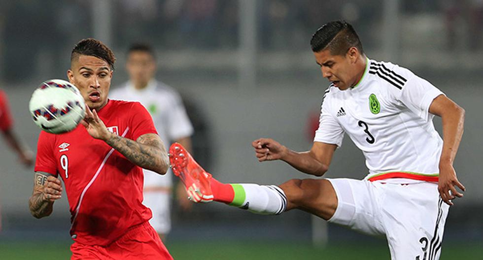 Perú vs México: Terminaron en tablas. (Foto: EFE)