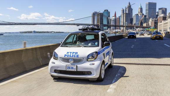 Smart ForTwo: El nuevo auto de la policía de Nueva York