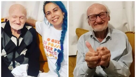 Vecinos de Sao Paulo recaudaron 3.500 dólares para “adoptar” a abuelito que fue abandonado por su familia. (Foto: Instagram)