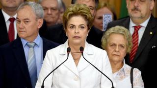 Dilma tras suspensión: "Soy víctima de la mayor brutalidad"