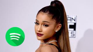 Ariana Grande es la artista femenina más escuchada en Spotify