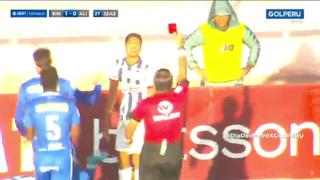 Renato Rojas fue expulsado y dejó con 10 a Alianza Lima ante Binacional | VIDEO