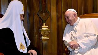 El Papa y Kirill: Las fotos del encuentro que esperó 1.000 años