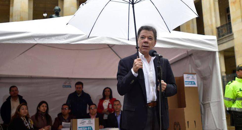 Presidente Juan Manuel Santos insistir&aacute; en lograr la paz con la guerrilla de las FARC (EFE)