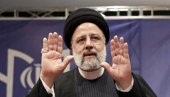 El presidente de Irán, Ebrahim Raisi, en Teherán el 1 de marzo de 2024. (Foto de Presidencia iraní / AFP)