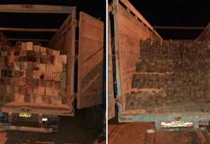 Ucayali: PNP incauta más de 14 mil pies tablares de madera “machimango” y detiene a 4 sujetos