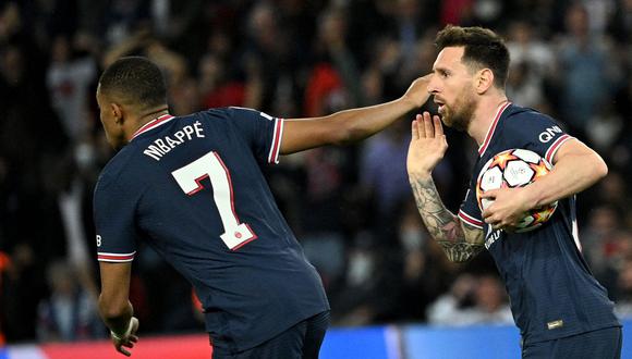 Kylian Mbappé, tras vencer al Leipzig: “Messi ha estado muy bien, es fácil jugar con él” | Foto: AFP
