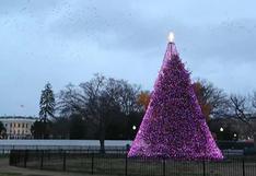 Se enciende el Árbol de Navidad más famoso de Estados Unidos