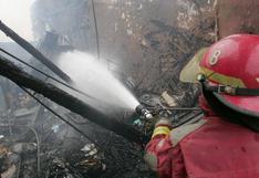 Incendio en Barranco deja a seis familias sin casa