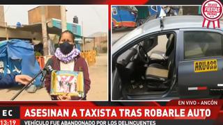 Carabayllo: matan a taxista para robarle vehículo y dejan su cuerpo en descampado 