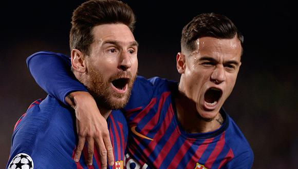Con dos goles de Messi, el Barcelona vence 2-0 y está clasificando a la semifinal de la Champions League.