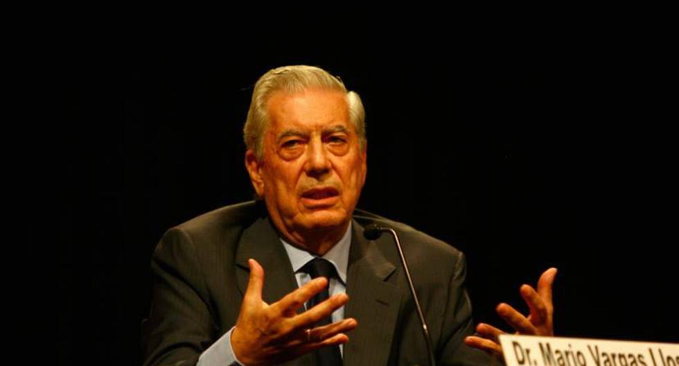 Vargas Llosa agradeció el galardón. (Foto: USI)
