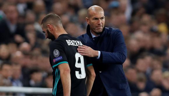 Zidane: "Voy a defender a Benzema hasta la muerte"