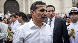 Aprobación de Ollanta Humala cayó cinco puntos: el 46% lo respalda