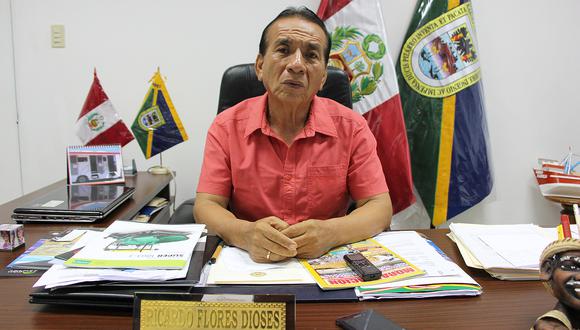 Ricardo Flores, exgobernador de Tumbes. (Foto: Ralph Zapata)