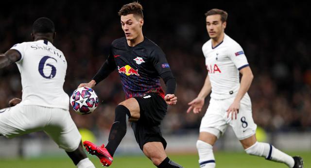 Tottenham vs. Leipzig, en Londres, por la Champions League. (Foto: AFP)