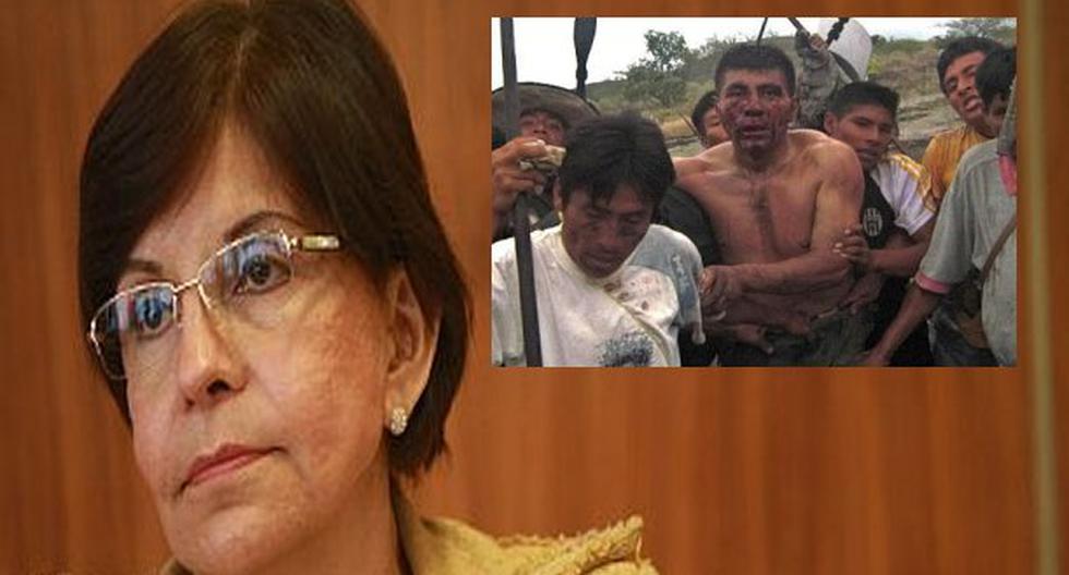 Mercedes Cabanillas denunció al padre del desaparecido mayor Felipe Bazán. (Foto: Perú 21)