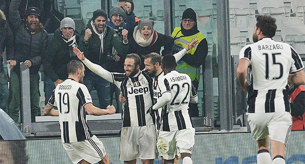 Juventus se impuso 3-1 al Nápoli en el primer partido por las semifinales de la Copa Italia. (Foto: EFE)