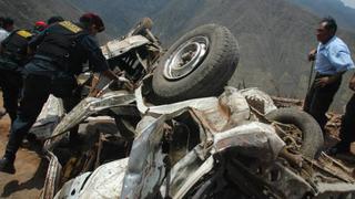 Junín: siete muertos dejó accidente de tránsito en Carretera Central