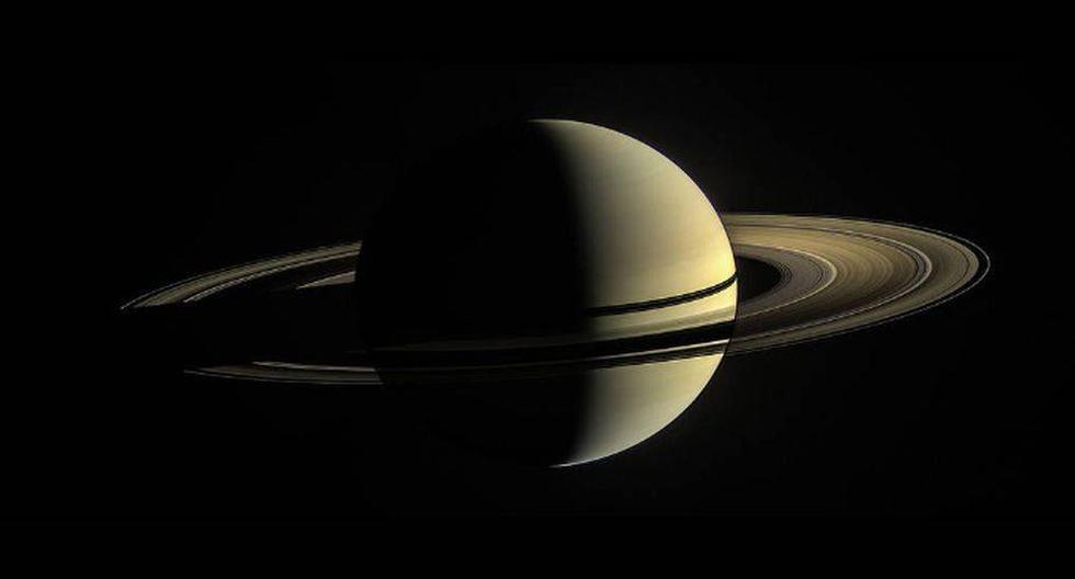 Las auroras de Saturno no se pueden apreciar a la luz visible, como sucede con las de la Tierra. ( Foto: NASA.gov)