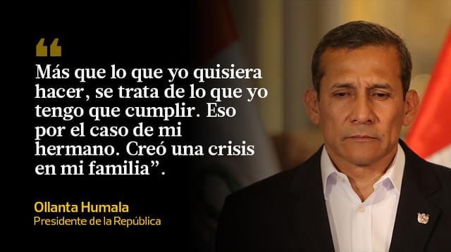 Cambio de mando: las frases de la última entrevista de Humala - 12