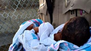 Rescatan a bebé hondureño abandonado en la frontera de EE.UU.
