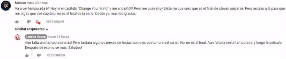 ¿Leisha Medina, la actriz venezolana que da voz a Steven en la serie, confirmó nueva temporada? (Foto: Twitter)